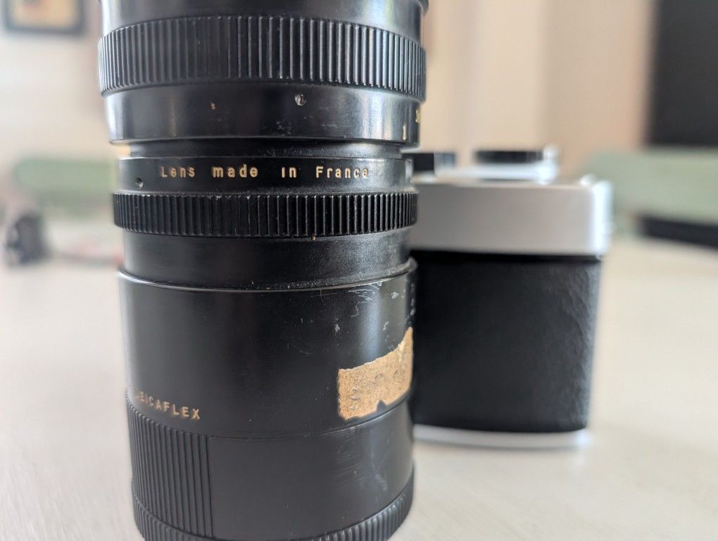 P. Angenieux 90mm Lens With Leicaflex Body