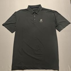 Buick Nike Golf Men’s XL Black Polo Polyester Spandex Breathable Shirt