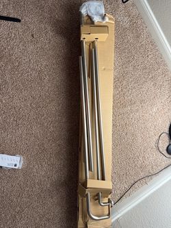 Umbra Twilight Double Curtain Rod Set – Nickel – Brand New