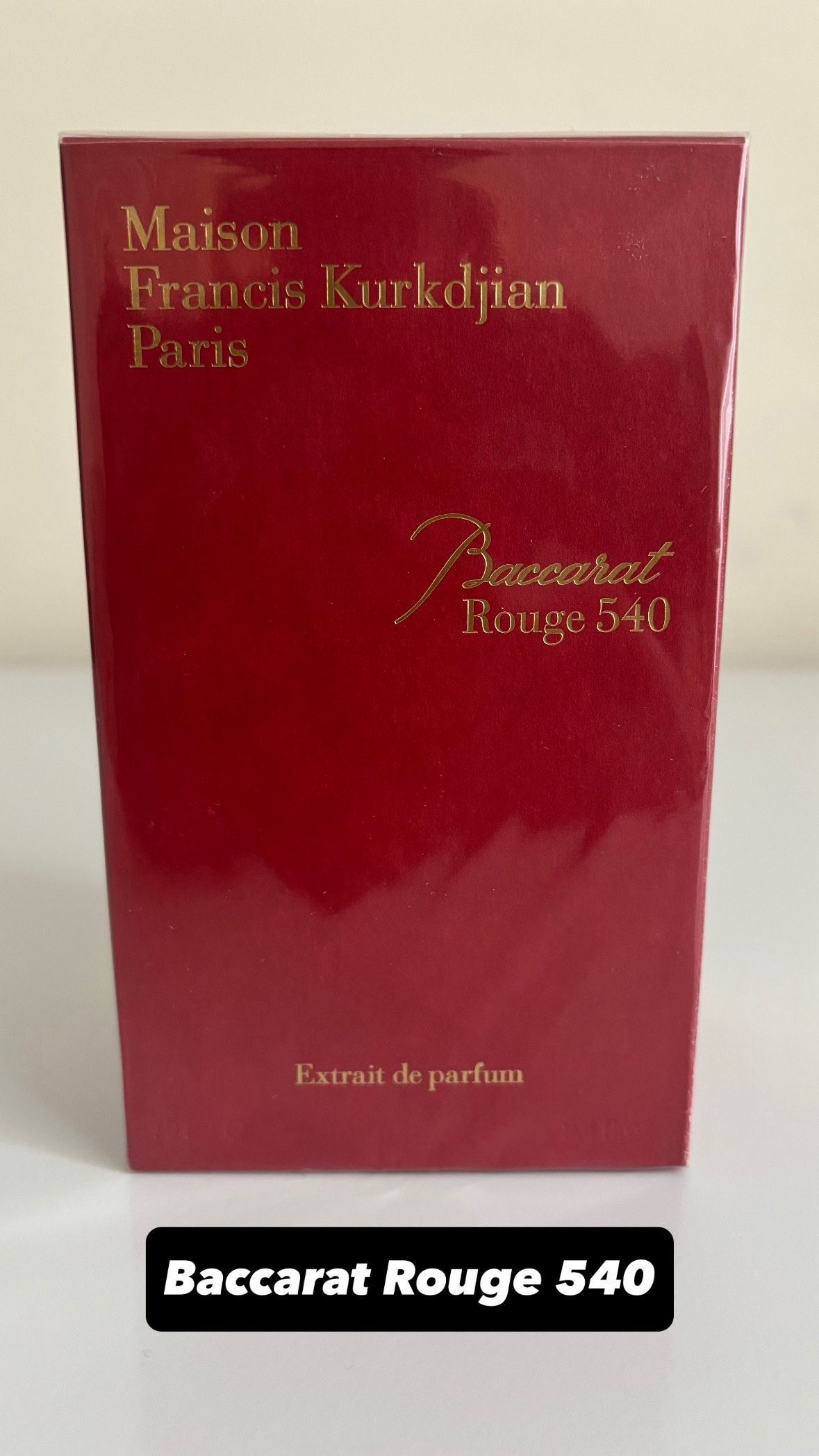  Maison Francis Kurkdjian Baccarat Rouge 540 Eau de Parfum 2.4 oz (70ml)