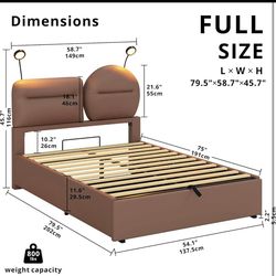 Base de cama con Storage Full