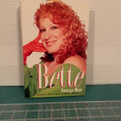 BETTE MIDLER HARDCOVER BOOK