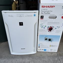 SHARP Air Purifier with Plasmacluster Ion Technology and Triple Filtration, including True HEPA Filter Excellent Condition Like New 