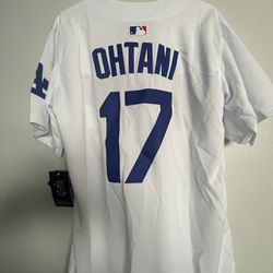Ohtani Los Angeles Dodgers White Home  Jersey