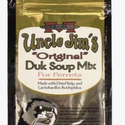 Suplemento Marshall Uncle Jim's Original Duk Soup para Furões, saco de 454 g (1 lb)