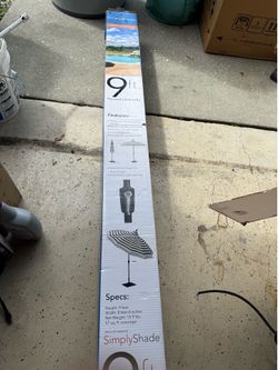 9ft parasol umbrella without stand