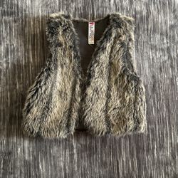 Girls Fur Vest