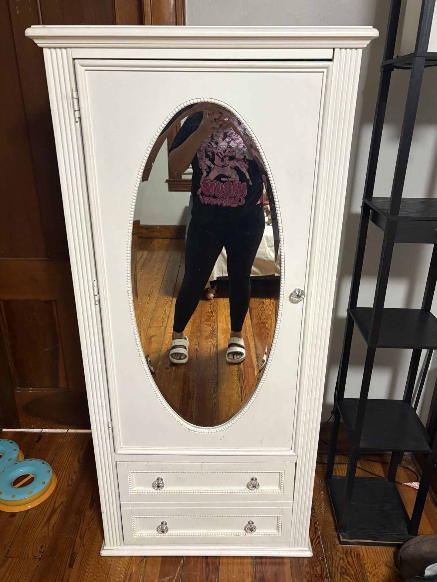 white dresser