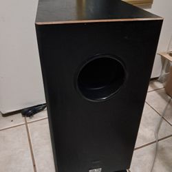 Sherwood Stereo Receiver And Onkyo Sub