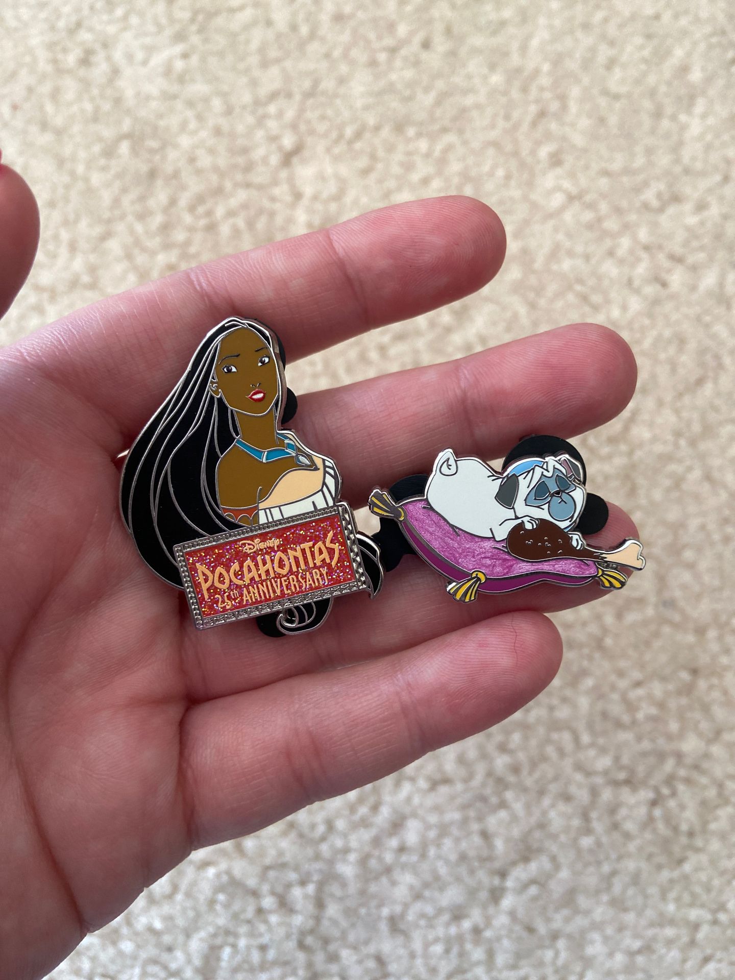 Pocahontas limited edition pins Disney