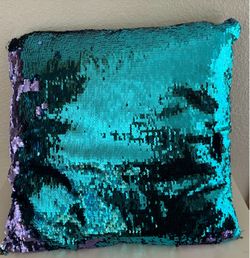 Reversible Sequin Throw Pillow
