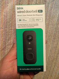 Blink Wired Doorbell 2K+