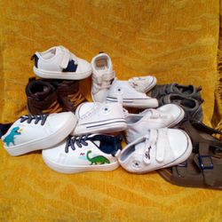Lot Of 8 Kids/Toddlers Shoes