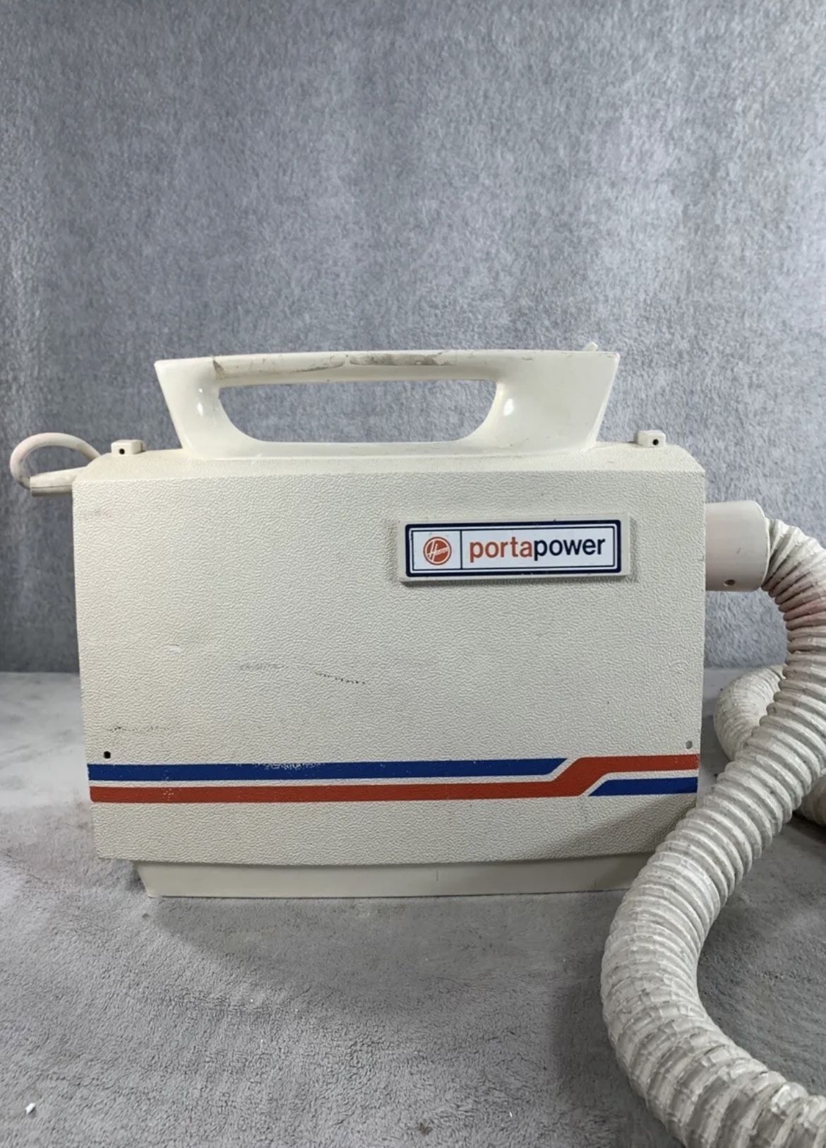 Vintage Hoover PortaPower Handheld Vacuum From Late 60’s Early 70’s All Parts GUC