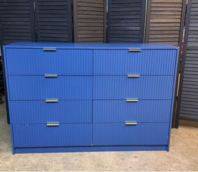 8 Drawer Double Dresser