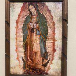 Virgin Mary Picture Frame