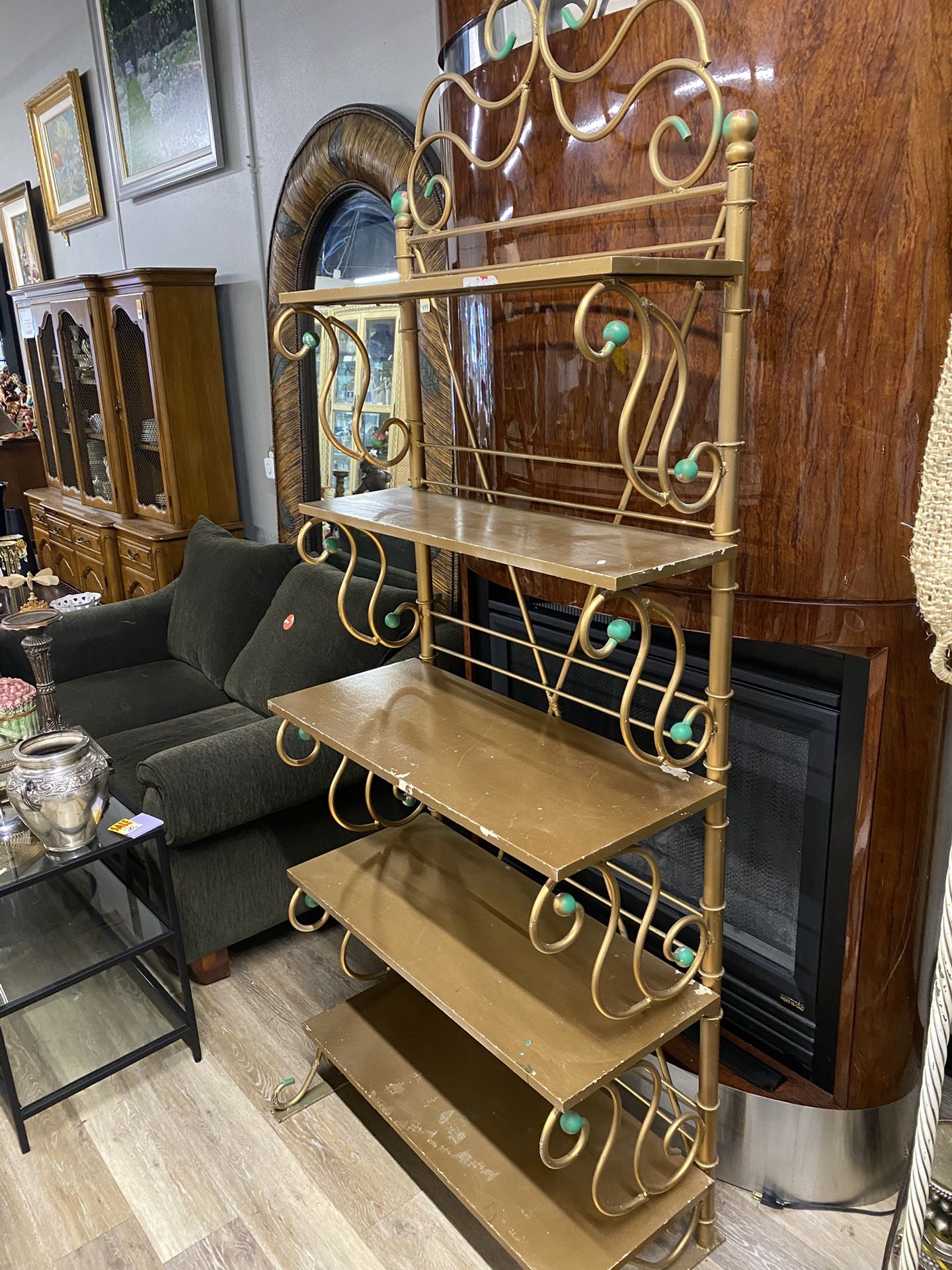 French Country Baker’s Rack - 5 Shelves