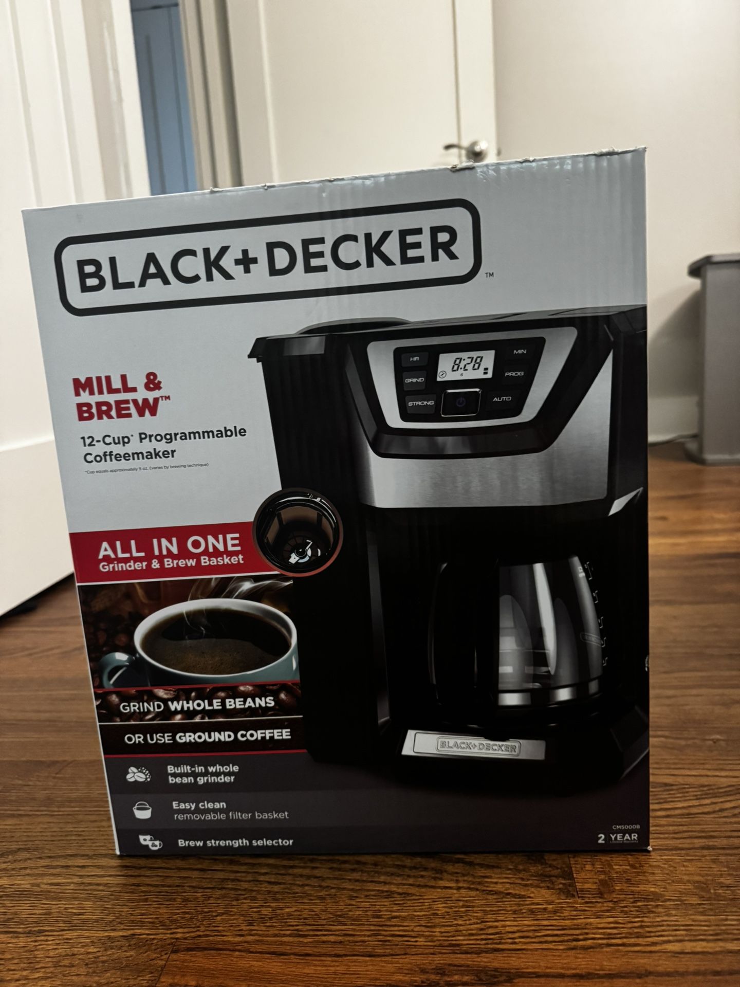 Black & Decker: Mill & brew 12 Cup Programmable Coffeemaker