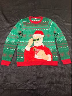 Christmas Sweater with Santa Design