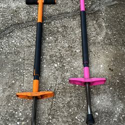 2 Pogo Sticks 