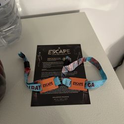 Escape GA tickets