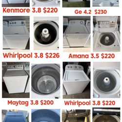 Washer Kenmore Ge Maytag Whirlpool Samsung