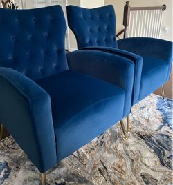 Blue Accent Chairs