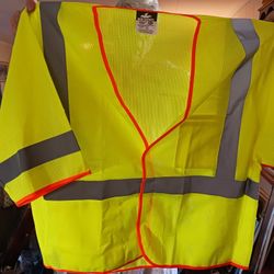 New  MCR Safety Vest/ Shirt XL