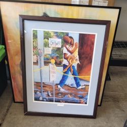 Colorful Framed Art Print 