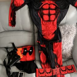 Deadpool Halloween Costume Men’s Size XL 