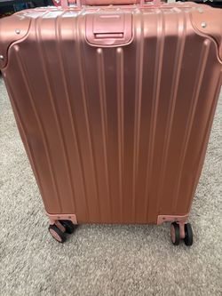Pink suitcase