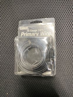 Electrical wire 16 ga.  24Ft.