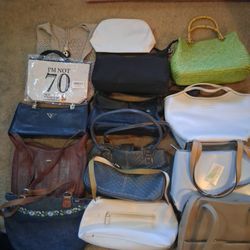 Assorted Purses And Handbags
