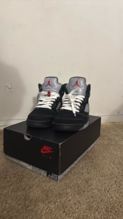 Jordan 5 black metállic