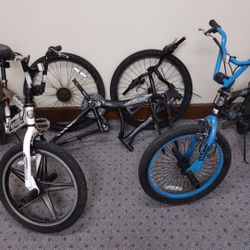 2 BMX Freestyle Mongoose &1 24 In For Parts