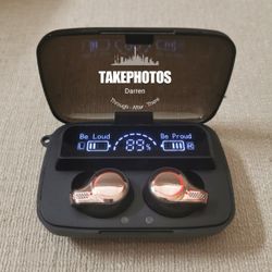 2024 Bluetooth Wireless Earphone Waterproof Earbuds For iPhone Android Headphone