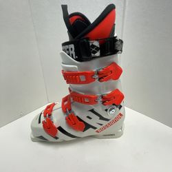 Rossignol HERO WORLD CUP 90 SC Race Ski Boots SIZE 26-26.5 / 306 mm - White Red