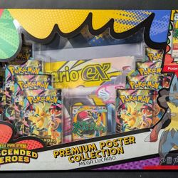 [SEALED] Pokemon Ascended Heroes Poster Collection - Lucario