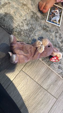 Ty Beanie Baby Elephant Plush