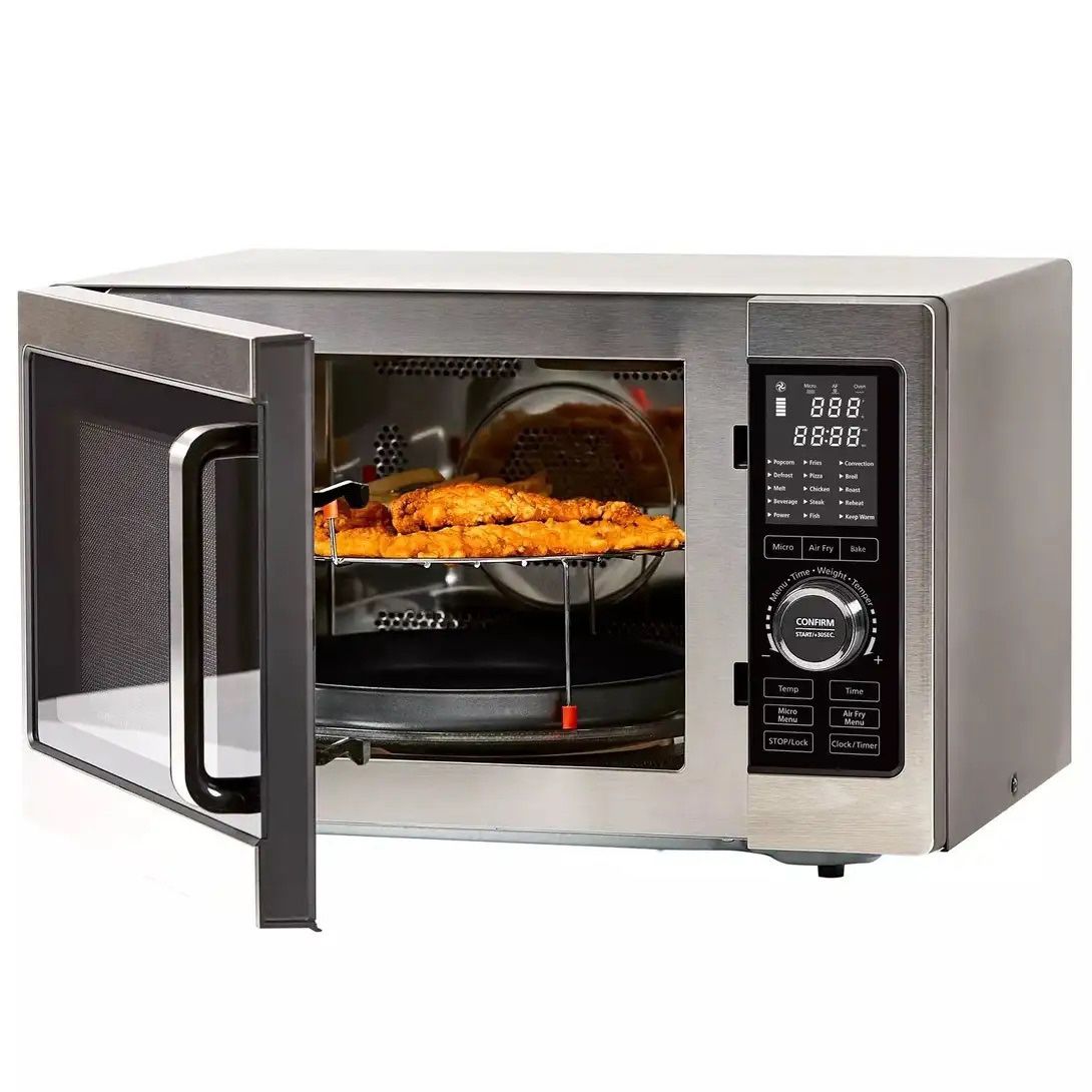 Powerxl Tristar Microwave Air Fryer, Stainless Steel