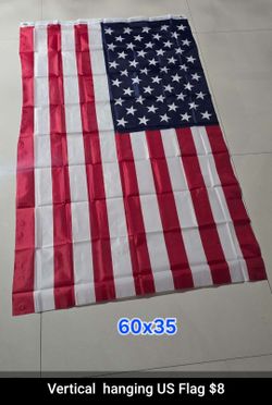 USA Vertical Ganging Flag