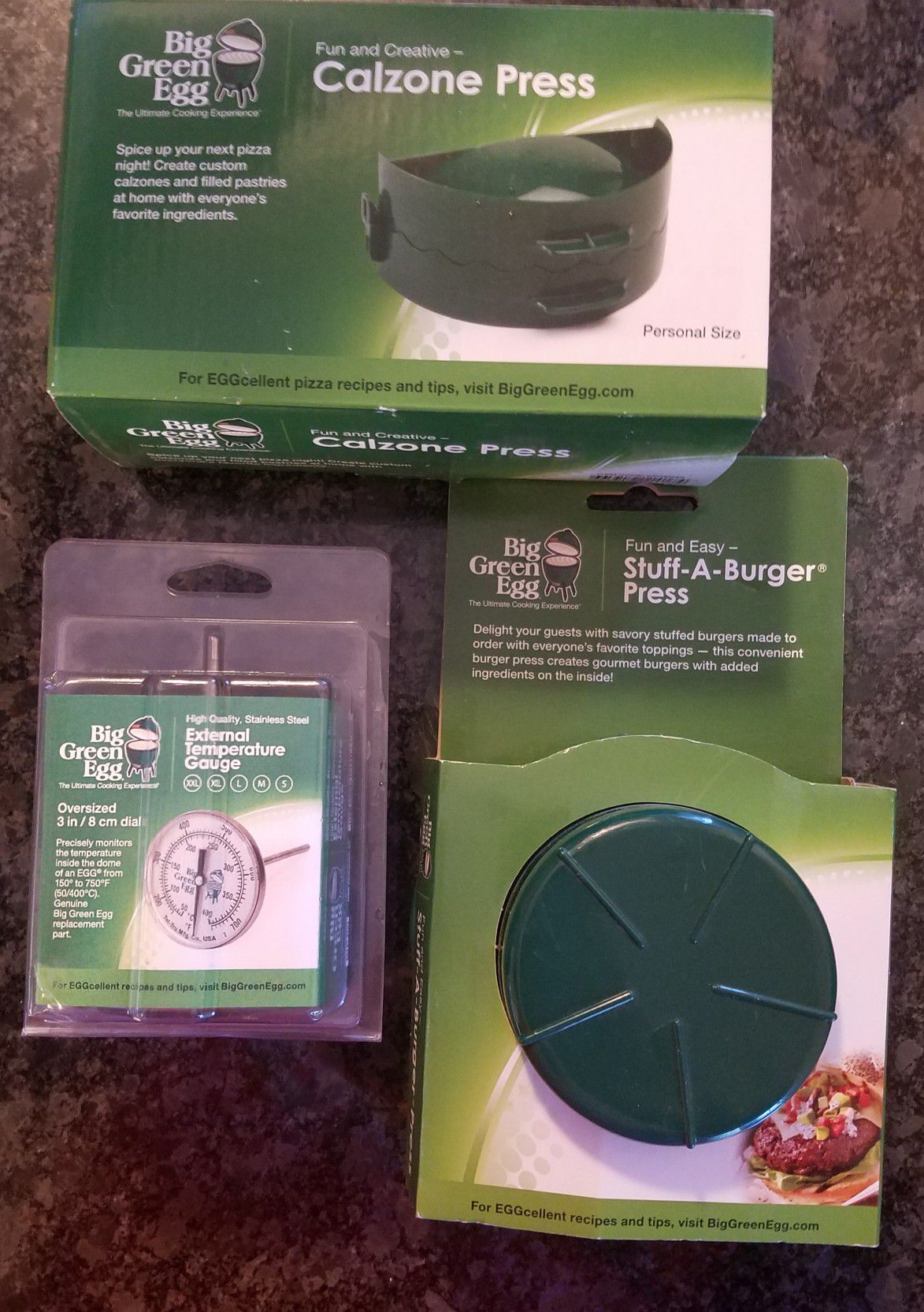 Big Green Egg accessory lot NEW never opened