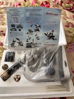 AmScope Microscope 40X-1000X LED — BRAND NEW Sealed