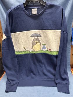 “Totoro” Studio Ghibili Our Yniverse My Neighbor Crew Sweatshirt (Sm.)