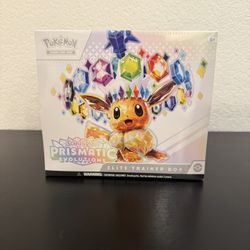 Prismatic Evolutions Elite Trainer Box Pokémon TCG: Scarlet & Violet BRAND NEW & SEALED