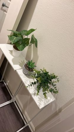 Small fake plants