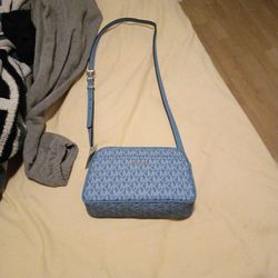 Blue Michael Kors Shoulder bag 