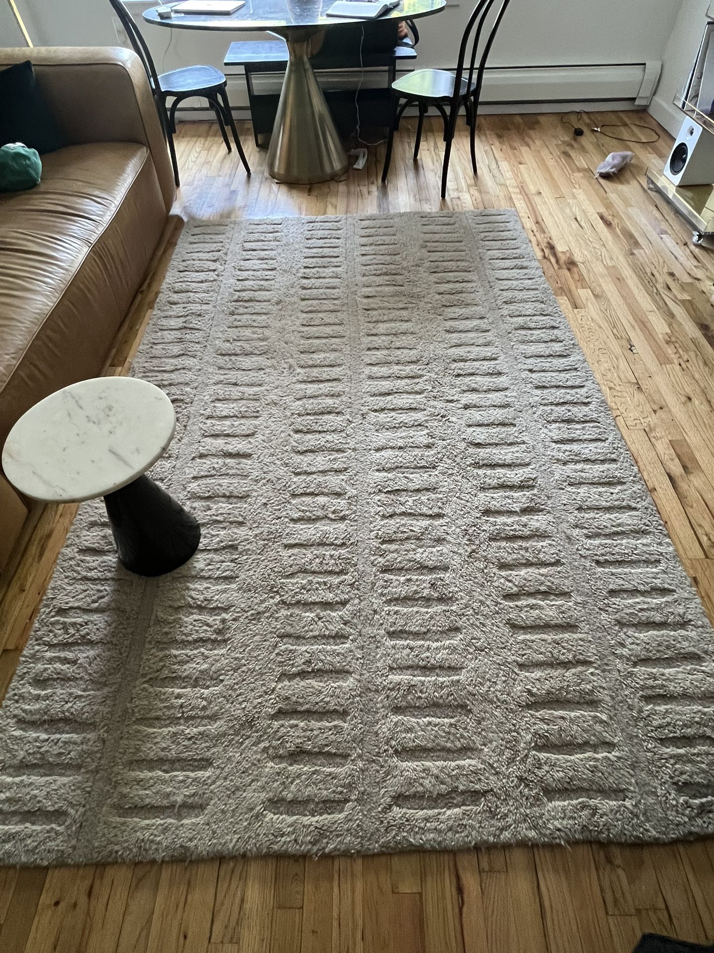 Revival Washable Wool Rug - 6x9 - Taupe