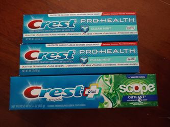 Crest Toothpaste 
