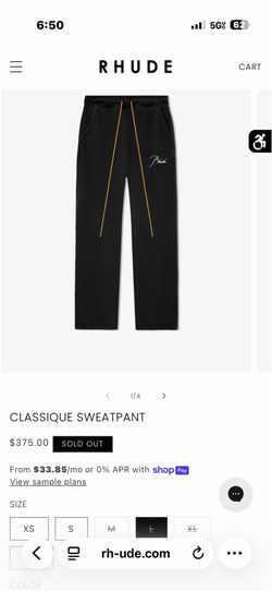 Brand New Rhude pants
